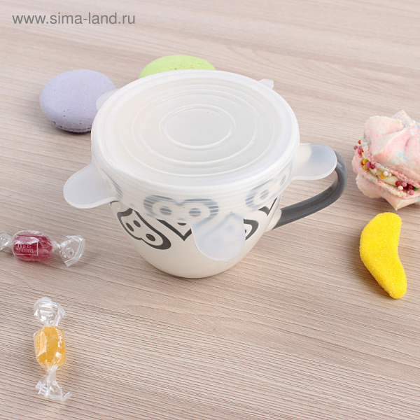 Крышка универсальная для хранения продуктов «Черепашка», 6 см/811914