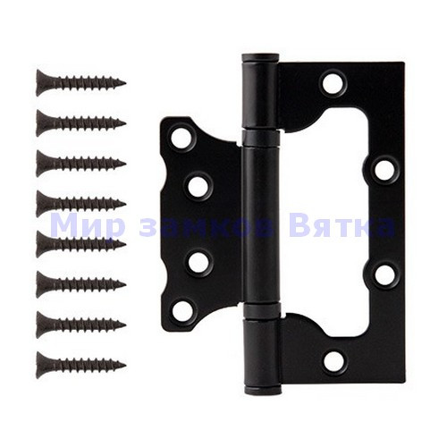 Петля накладная 100*75*2,5-B2-Steel-BLM /120222 (2шт)