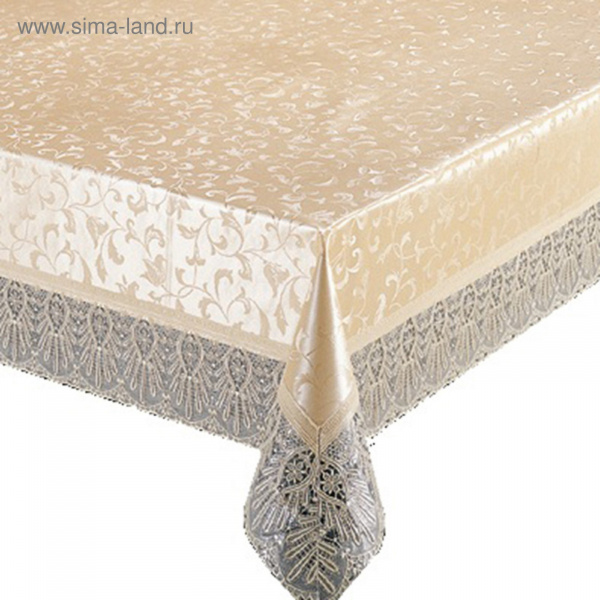 Скатерть "Meiwa" PLUS-PLAIN SARASA AZ BE 122х152см/2752709