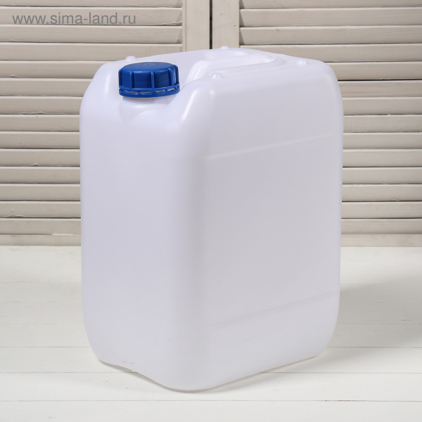 Канистра пищевая «Евро», 20 л, белая/1620191