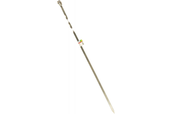 Шампур плоский 60 см //Palisad/69571