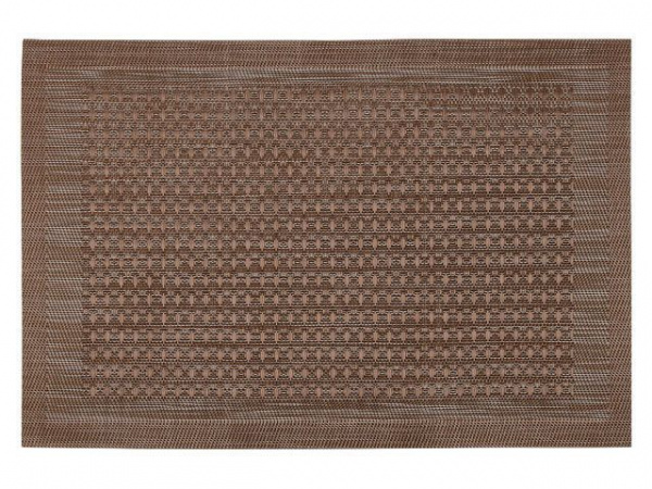 Салфетка сервировочная "HomeArt-3", 45х30 см, коричневая, PERFECTO LINEA (45-002600)