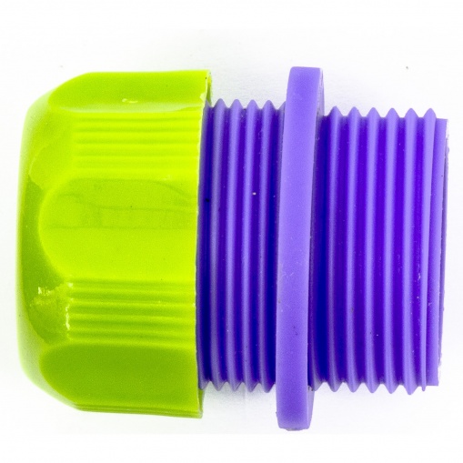 Соединитель пластмассовый, для шланга 1/2, с внешней резьбой 3/4 Palisad/66145