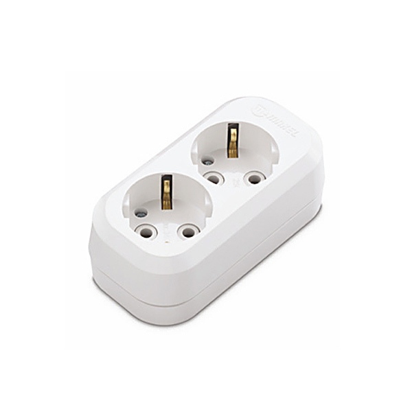 Колодка 2-х местная з/к Makel/111