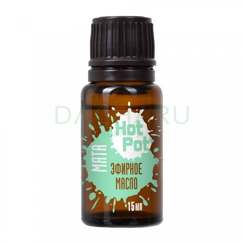 Эфирное масло "Мята" 15 мл " Hot Pot /32264