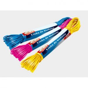 Веревка для БЕЛЬЯ цветная ГОСЯ 20м