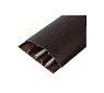 Наличник с кабель каналом 70мм 2.2м " ИДЕАЛ" Венге черный