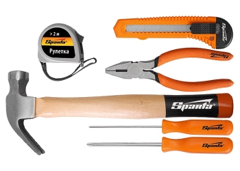 Набор инструмента бытовой 6шт/13540