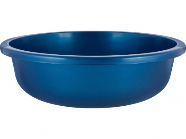 Таз круглый, 18 л, Rock`n`Roll, индиго, Spin&Clean (SC100310014)