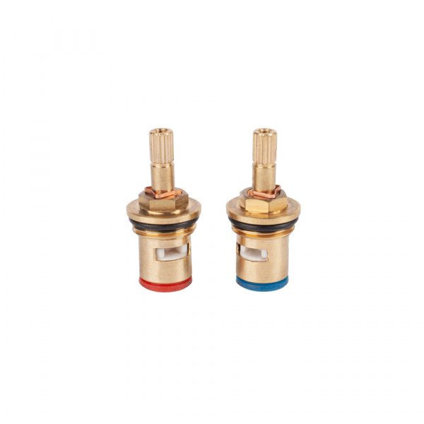 КРАН-БУКСА ДЛЯ СМЕСИТЕЛЯ, КЕРАМИКА, 180°, 20 ЗУБЦОВ, G1/2", M24, H=49 ММ, IDDIS, 998CR490SM