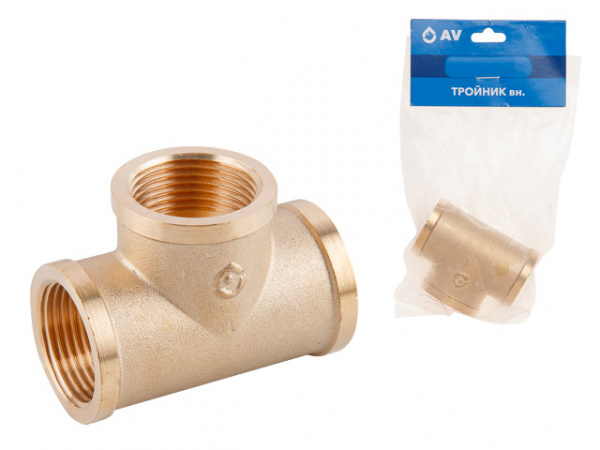 Тройник ред. 3/4X1/2X3/4, AV Engineering (AVE306004)