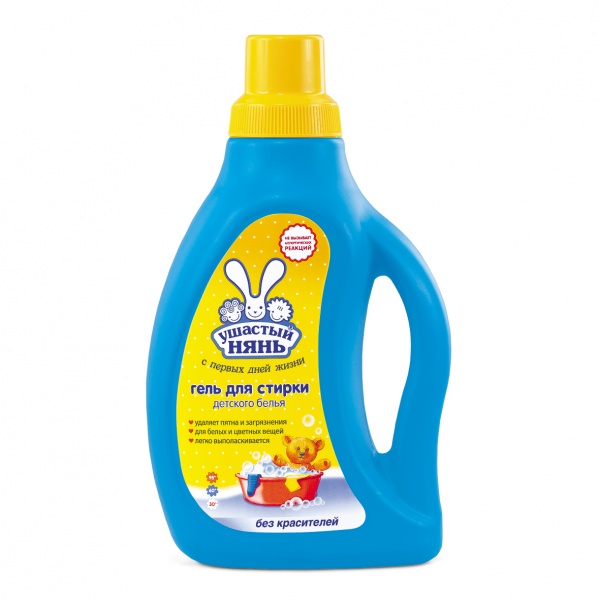 Средство для стирки Ушастый НЯНЬ жидкий 1200мл.