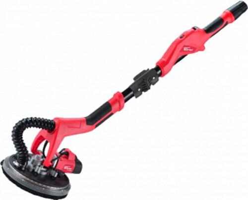 Шлифмашина для стен и потолков WORTEX DG 2260 в кор. со штангой (600 Вт, 600-1500 об/мин, 225 мм, ре