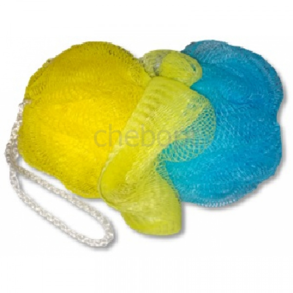 Мочалка для тела  "Дуэт" 1шт. AV ЭДИТ 5644