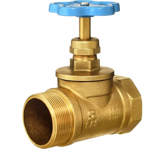 Вентиль ДУ-50 15БРЗ прямой муфта/цапка (пожарный)