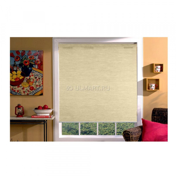 Рулонная штора Концепт кремовый 040х175 /8805