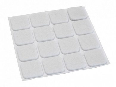 Протектор войлочный квадратные 22 (32шт)/66381