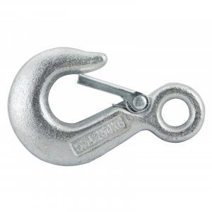 Крюк такелажный с фиксатором 1,6т