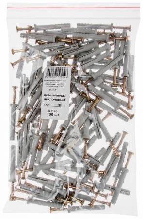 Дюбель-гвоздь 8х140 50шт (фасовка)/24740-0