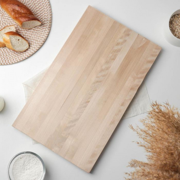 Доска разделочная Доляна, 50×30×2 см, берёза/6977771