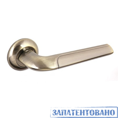 Ручки дверные Megapolis "Bombay" H-0832-A-AB 127675