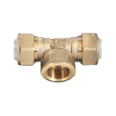 Тройник для трубы из нержавеющей стали TF 15х1/2 ВР-417473