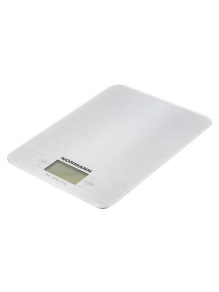 Весы кухонные ASK-266 NORMANN (5 кг; стекло 3 мм; дисплей 45х23 мм с подсветкой)