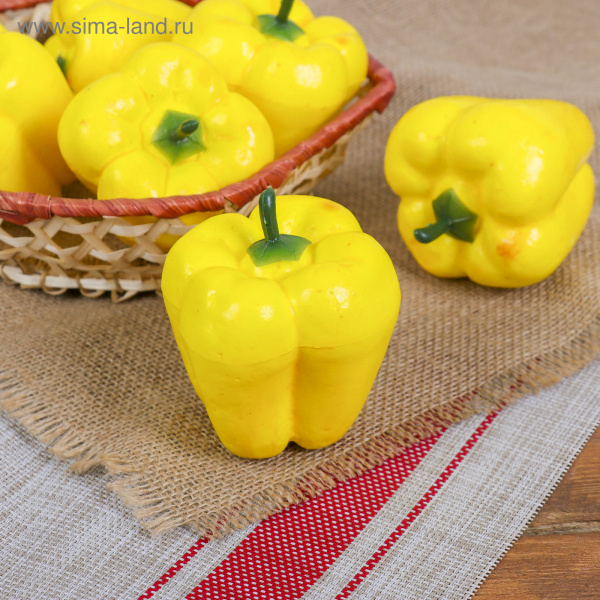 Искусственный перец, жёлтый/249293