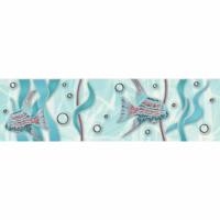 Бордюр Agua 6х20 U-AQU-WBE041/F голубой