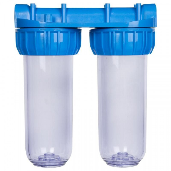 Магистральный фильтр АКВАСТИЛЬ двойной усиленный ХВС SL10 3/4" 