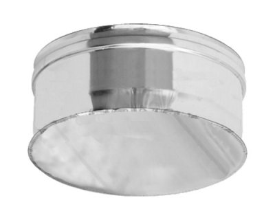 Заглушка тройника внешняя 110 0,8 Н  оцинкованная