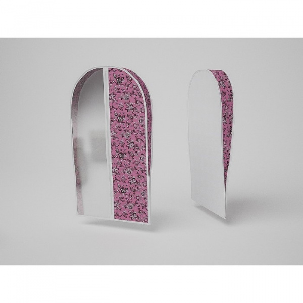 Чехол объемный для одежды малый "Зефирка" 50х80х10 см 4776371