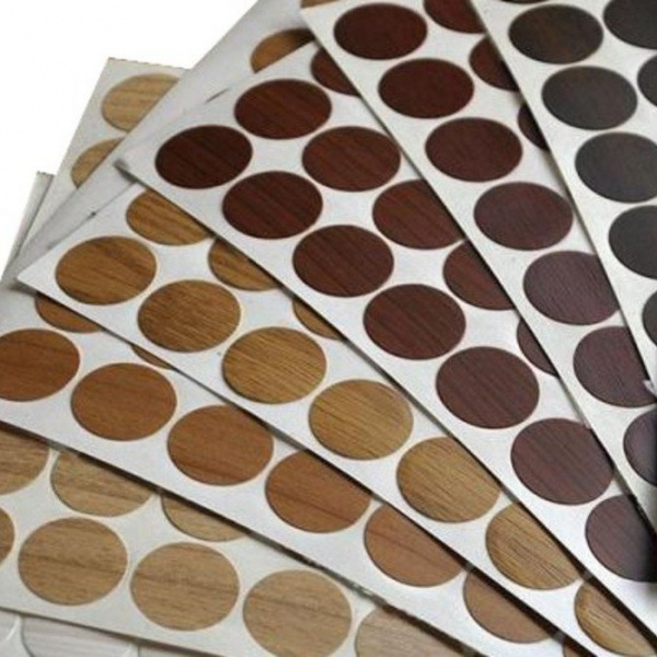 Заглушка на саморез клейкая СА13 клен