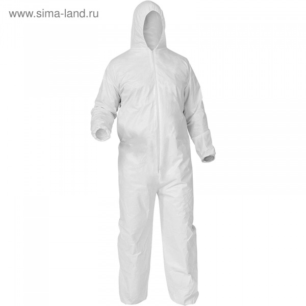 Комбинезон Master Color для малярныйх работ, полипропилен, белый р. XXL/30-8054