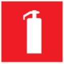 Navigator наклейка Огнетушитель NL-150x150W-F04 (на стену)/742780