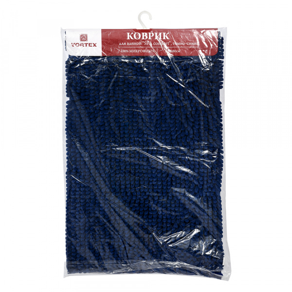 Коврик для ванной "SPA comfort" 50*80, т.синий/24137
