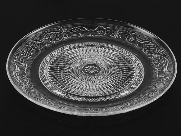 Блюдо стеклянное, круглое, 300 мм, KAREN (Карен), PERFECTO LINEA (22-302501)