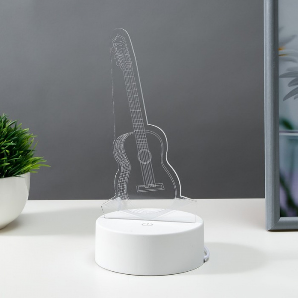 Светильник сенсорный "Гитара" LED 3 цвета от USB/7152444
