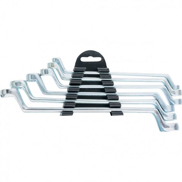 Набор ключей накидных, 6х17мм 6шт хромированные 153305