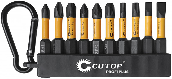 Набор торсионных бит 50мм "Подвесной", cutop profi plus, 10 предметов