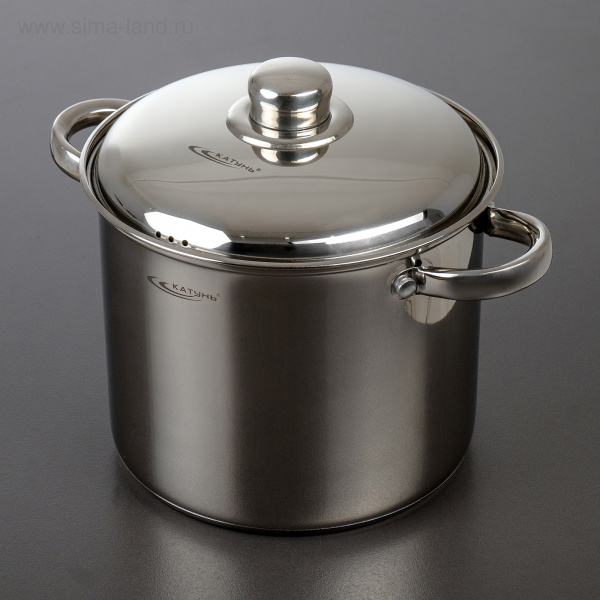 Кастрюля «Гретта», 5,7 л, d=20 см, металл.крышка /1104872