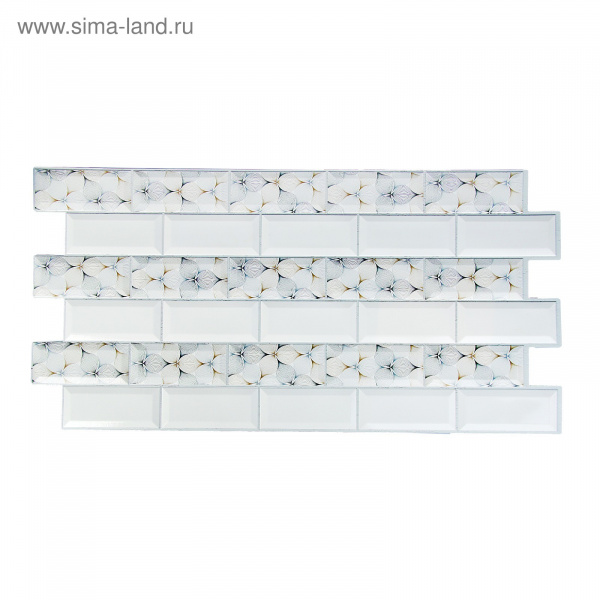 Панель ПВХ плитка Тоскана 485х960 /3541371