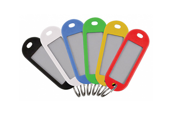 Бирка для ключей набор 6шт/67400/67402М
