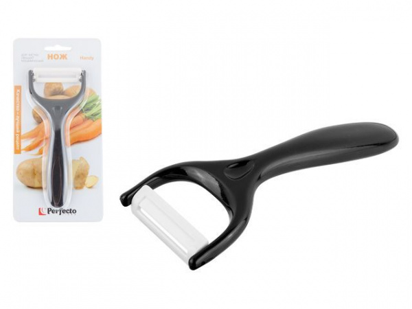 Нож для чистки овощей керамический, серия Handy (Хенди), PERFECTO LINEA (21-044000)