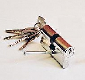 Цилиндровый механизм  90 мм хром (6190) 5кл. -780а