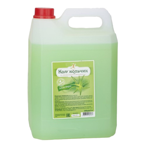 Жидкое мыло Колокольчик 5л Алоэ Вера канистра