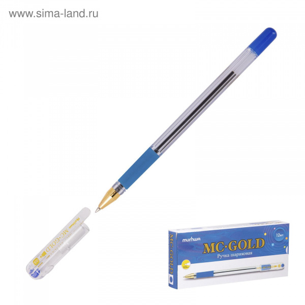 Ручка шариковая MunHwa MC Gold МС 2721199