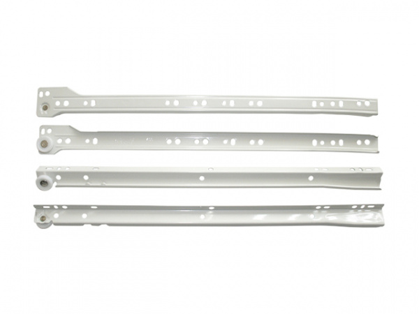 Направляющая роликовая 350 мм белая 2 шт STARFIX (SMF-9742)