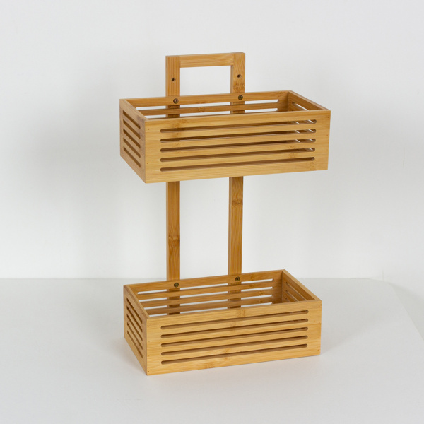 БАМБУКОВАЯ 2-ЯРУСНАЯ ПОЛКА