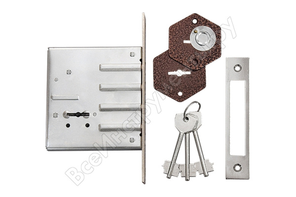 Замок врезной ЗВ-3/91668